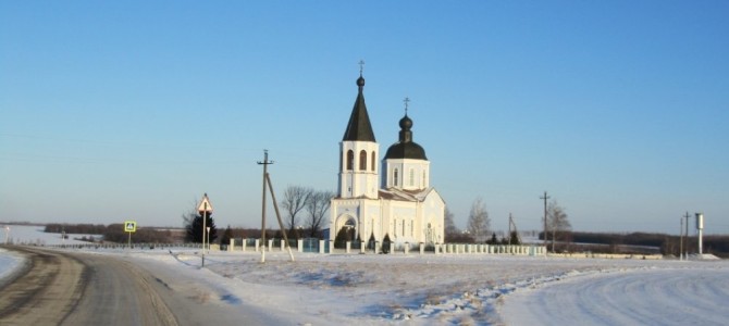Храмы Ивнянского благочиния (зима-2015)