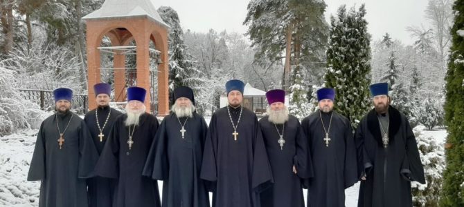Итоговое собрание духовенства Ивнянского благочиния в 2020 году.