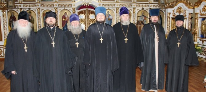 Собрание духовенства Ивнянского благочния