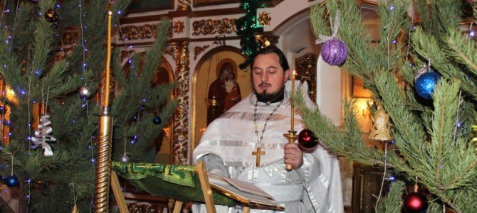 Празднование Рождества Христова в п. Ивня