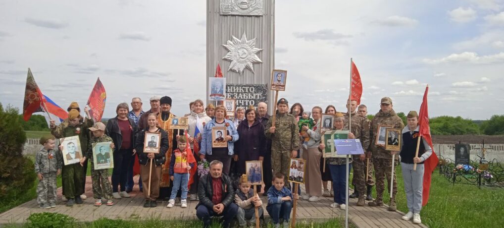 Празднование Дня Победы в Ивнянском благочинии.