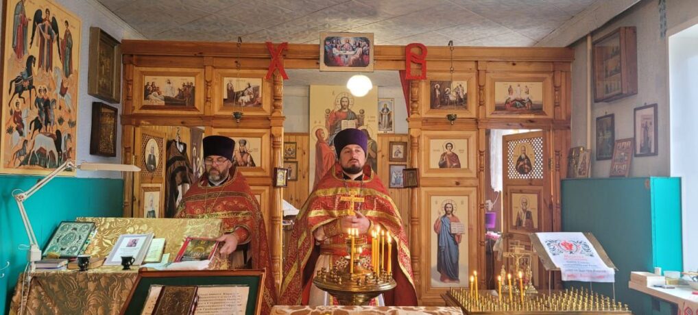 Соборное Богослужение в Драгунке.