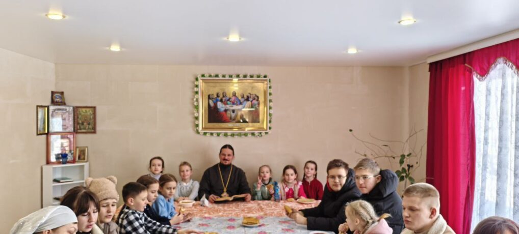 Масленичное чаепитие.