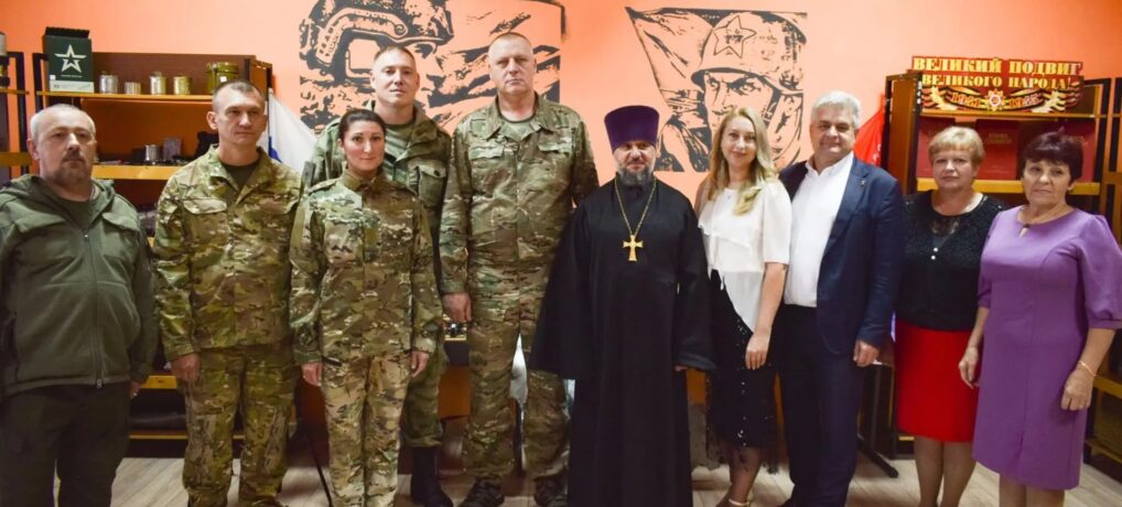 Открытие комнаты истории села и воинской славы